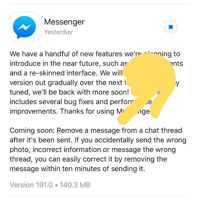 Facebook Messenger: how much time do we have to delete messages sent by mistake?