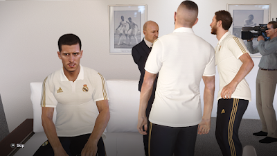 PES 2020 Mod Real Madrid Polo Shirt & Starbucks Coffee by Ginda01