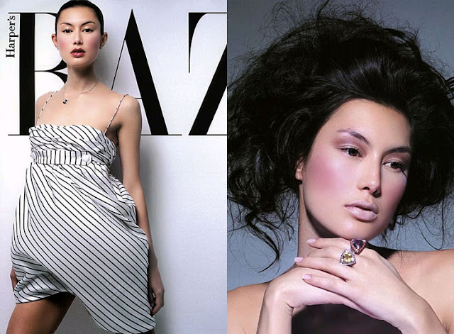 Malaysian Celebrity Super Model Danielle Peita Graham - Asia Top 10 Mixed Beauty