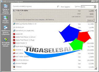 Cara Uninstall Software di Komputer