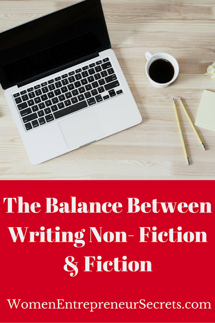 The Balance Between Writing Non-fiction and Fiction