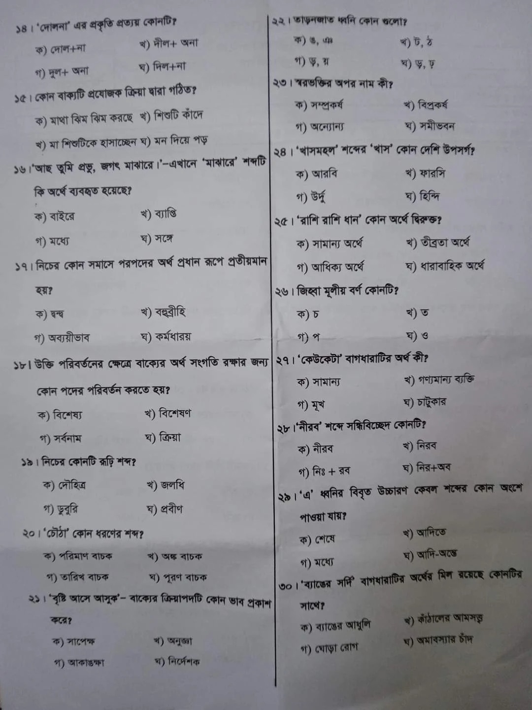 এসএসসি ইংরেজি মডেল টেস্ট প্রশ্ন ২০২২। SSC English 2nd paper model test question 2022 | এসএসসি ইংরেজি ২য় পত্র মডেল টেস্ট প্রশ্ন ২০২২