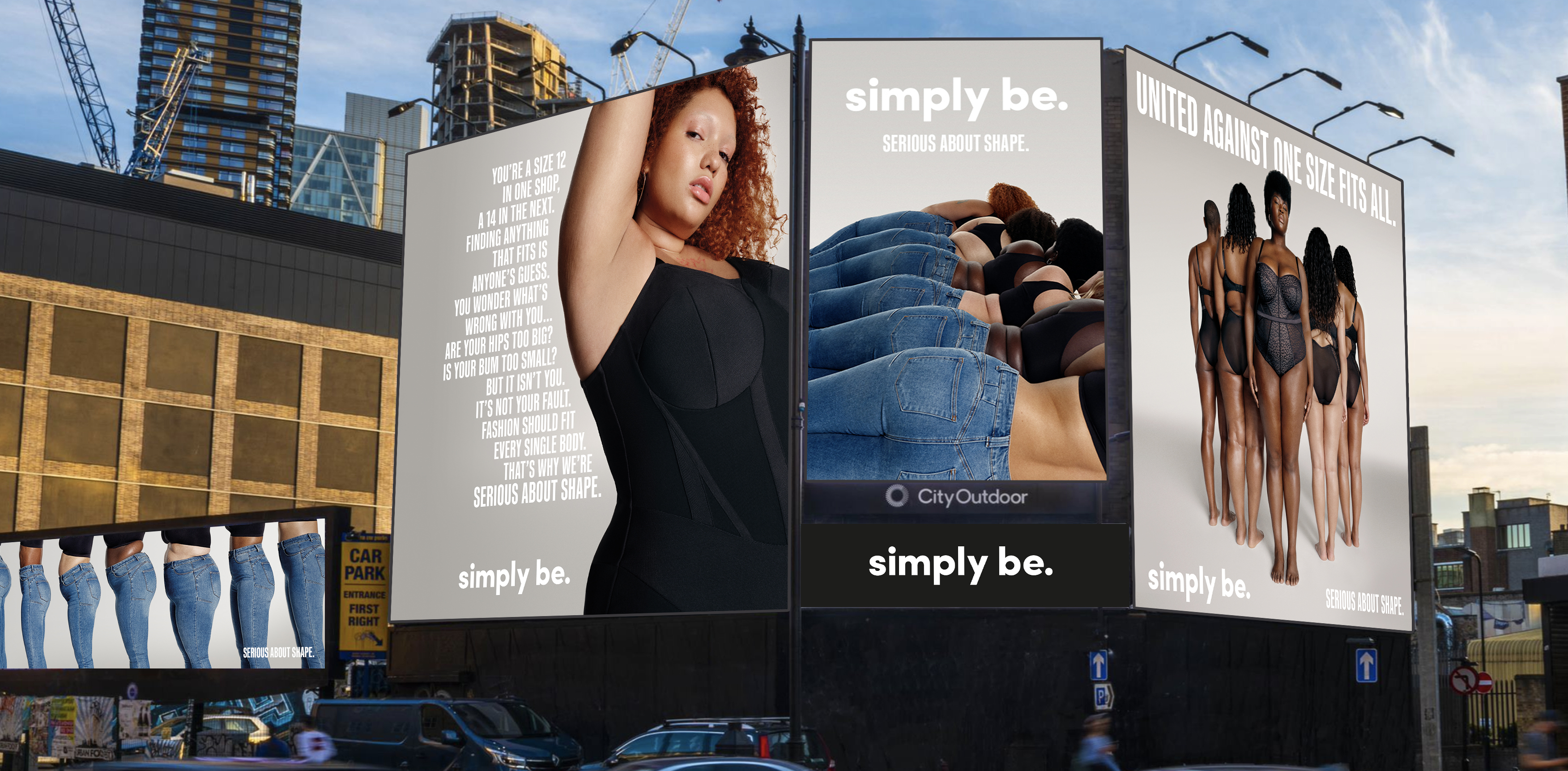 House 337 Puts Issue of Fitting at the Heart of Simply Be's New 'Serious  About Shape' Campaign