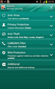 Kaspersky Mobile Security Apk Android  Full Version Pro 