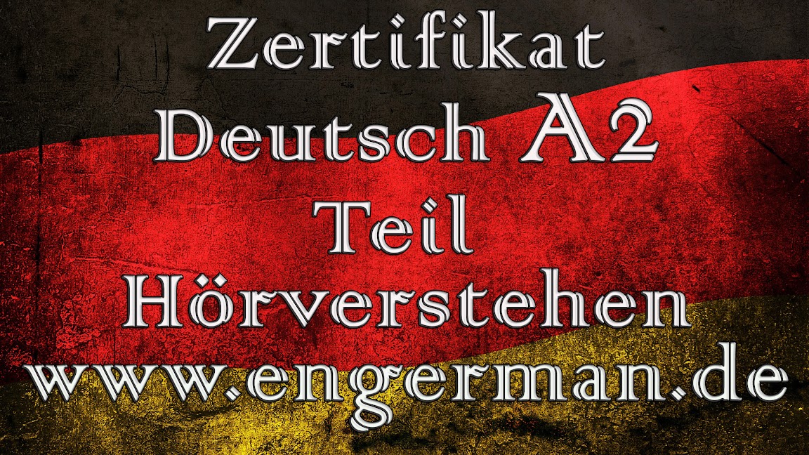 Zertifikat Deutsch A2