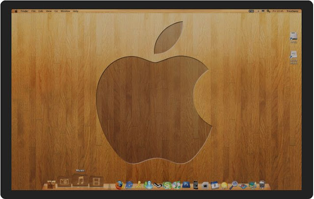 Wood OS X SkinPack Software
