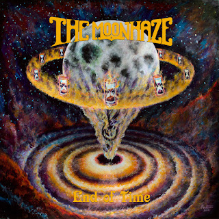 The Moonhaze "Hazy Days"2018 EP + "End of Time"2020 + "Emotional Emergency" 2021 EP + "Conundrum of Reality" 2023 Finland Heavy Prog Psych Rock