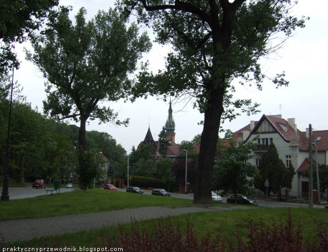 Ulica Parkowa i Plac Lasoty Kraków