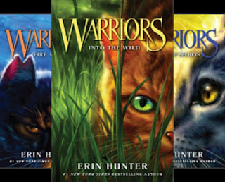 Warriors by Erin Hunter book covers