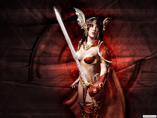 Warrior Girl HD Wallpaper