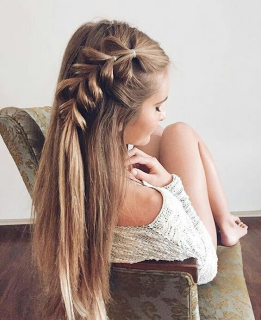 Long Braided hairstyle 