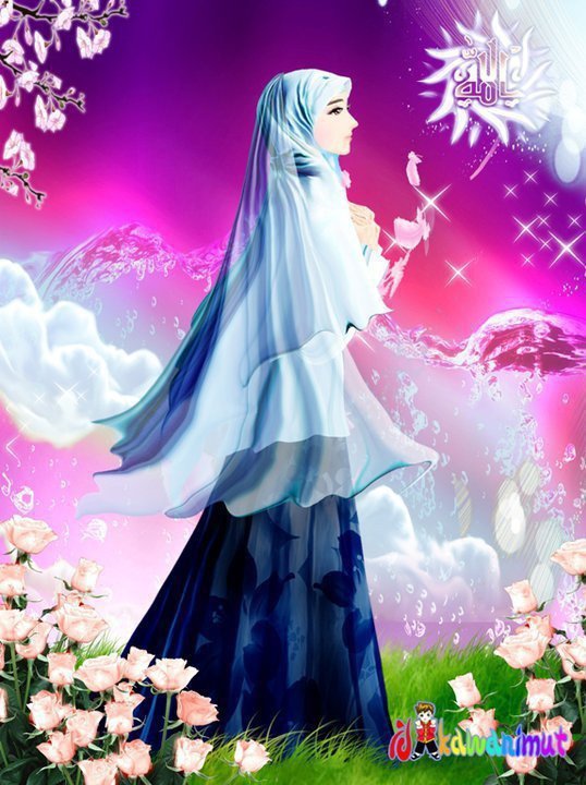 Gambar Kartun Pernikahan Muslim  newhairstylesformen2014.com