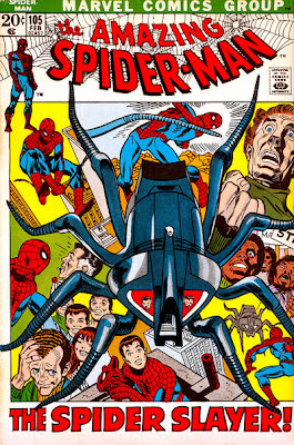 Amazing Spider-Man #105, the Spider-Slayer returns