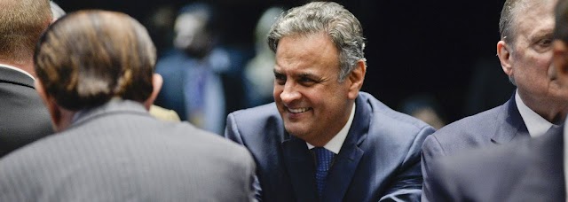 SENADO SALVA AÉCIO NEVES, LÍDER DO GOLPE, E SE DESMORALIZA DE VEZ