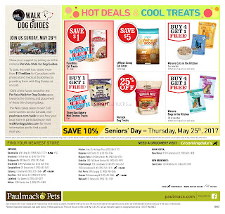 Pet Valu Flyer May 4 to 14, 2017