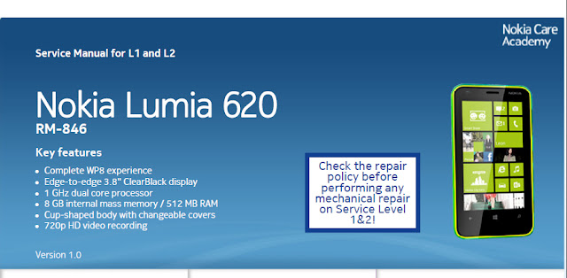 Nokia Lumia 620 Service Manual