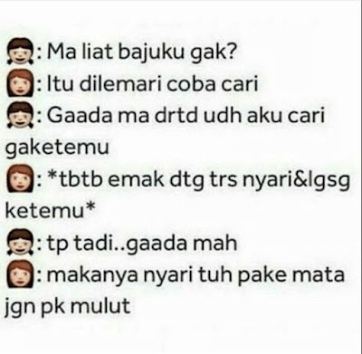 10 Meme Lucu 'Emak' Ini Bikin Cengar-cengar Sendiri, Emak Lo Begini Nggak?