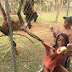 When a random selfie attempt with a monkey goes wrong...lol