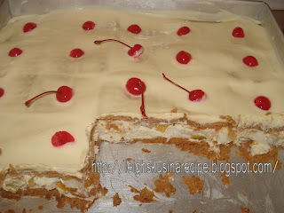 no bake graham cake