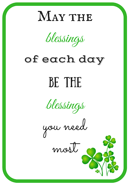 Happy St. Patrick's Day (with free printable)