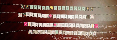 Craft with Beth: Mini Birthday Banners 03