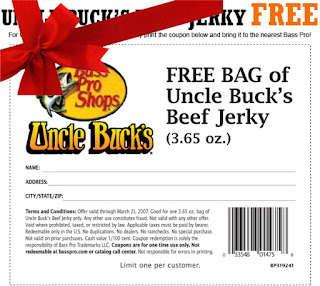 Free Printable Bass Coupons