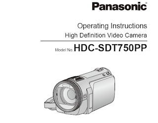 Panasonic HDC-SDT750 Operating Instructions Manual