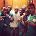PHOTO: Singer Davido Poses with Nigerian U-17 Boys