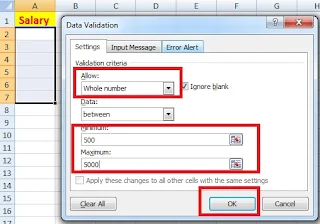 What is Data Validation in Excel with Example in Hindi