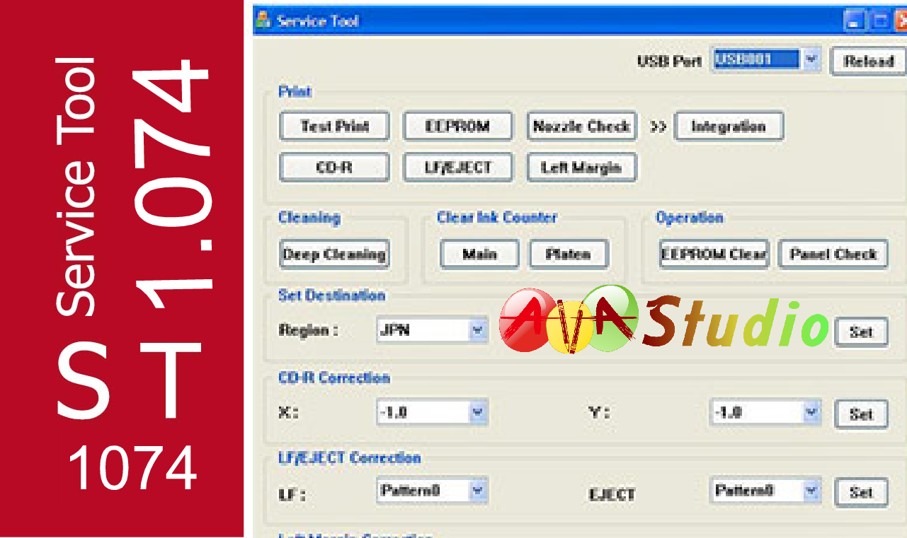 Canon Service Tool V.1074 Full Version  - Link Update 2023