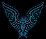 Tribal Eagle Wing In Black Design