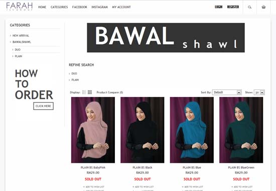 butik online farah lee - farahiskandar