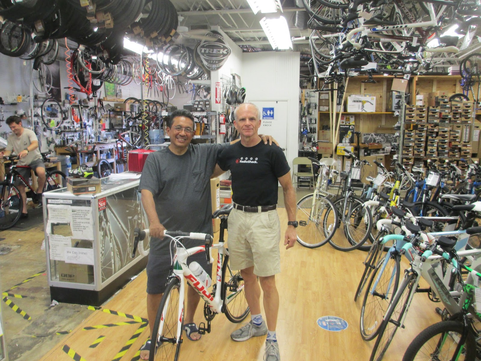 Piedmont Velo Sports: My good friend Abner stopped by to ...