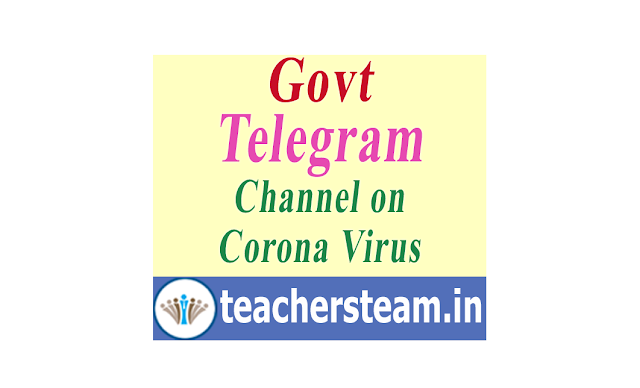 Corona Help Desk through Telegram Channel by Central Government