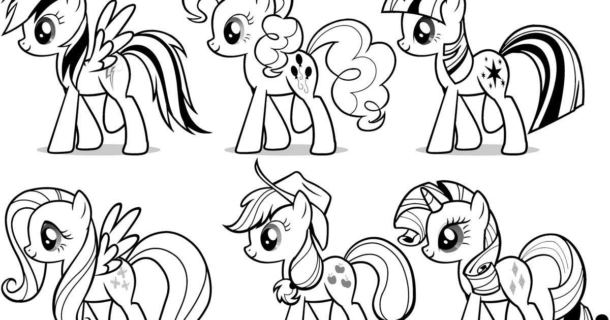 Little Pony Coloring Pages 5