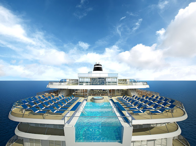 Viking Ocean Cruises will feature the industry's FIRST-EVER infinity pool aboard the Viking Star.
All photos: © Viking Cruises. Unauthorized use is prohibited.