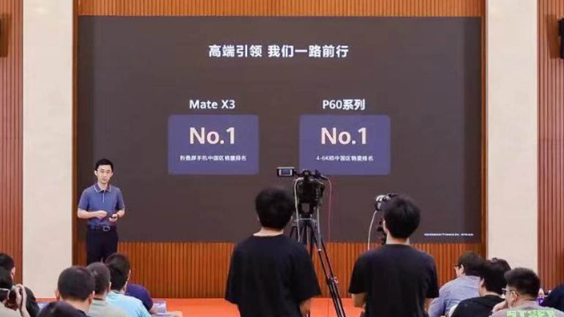 HUAWEI says its P60 Series and Mate X3 are top sellers in China!