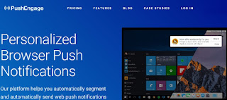 PushEngage, notificaciones web personalizadas