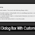 Membuat Modal Dialog Box dengan Custombox