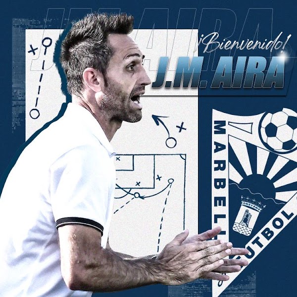 Oficial: Marbella FC, José Manuel Aira nuevo entrenador