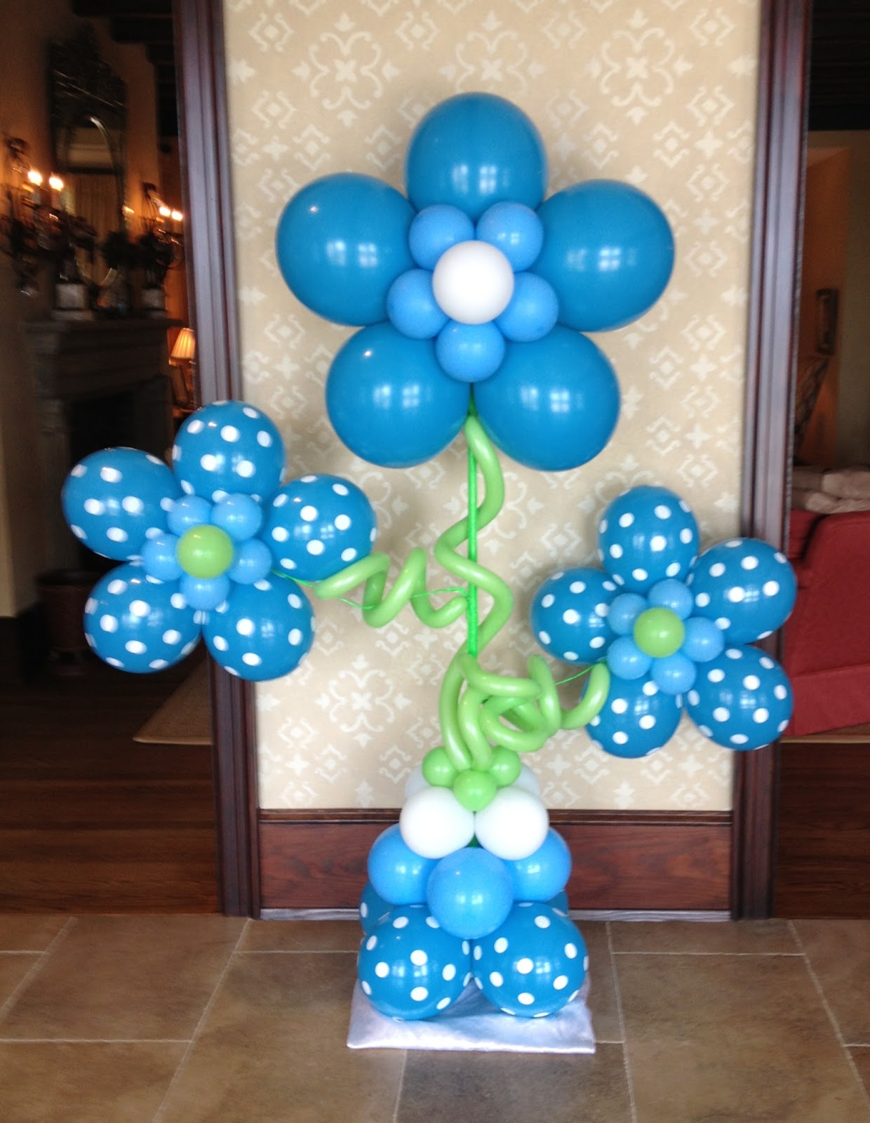 Balloons decoration ideas for baby shower