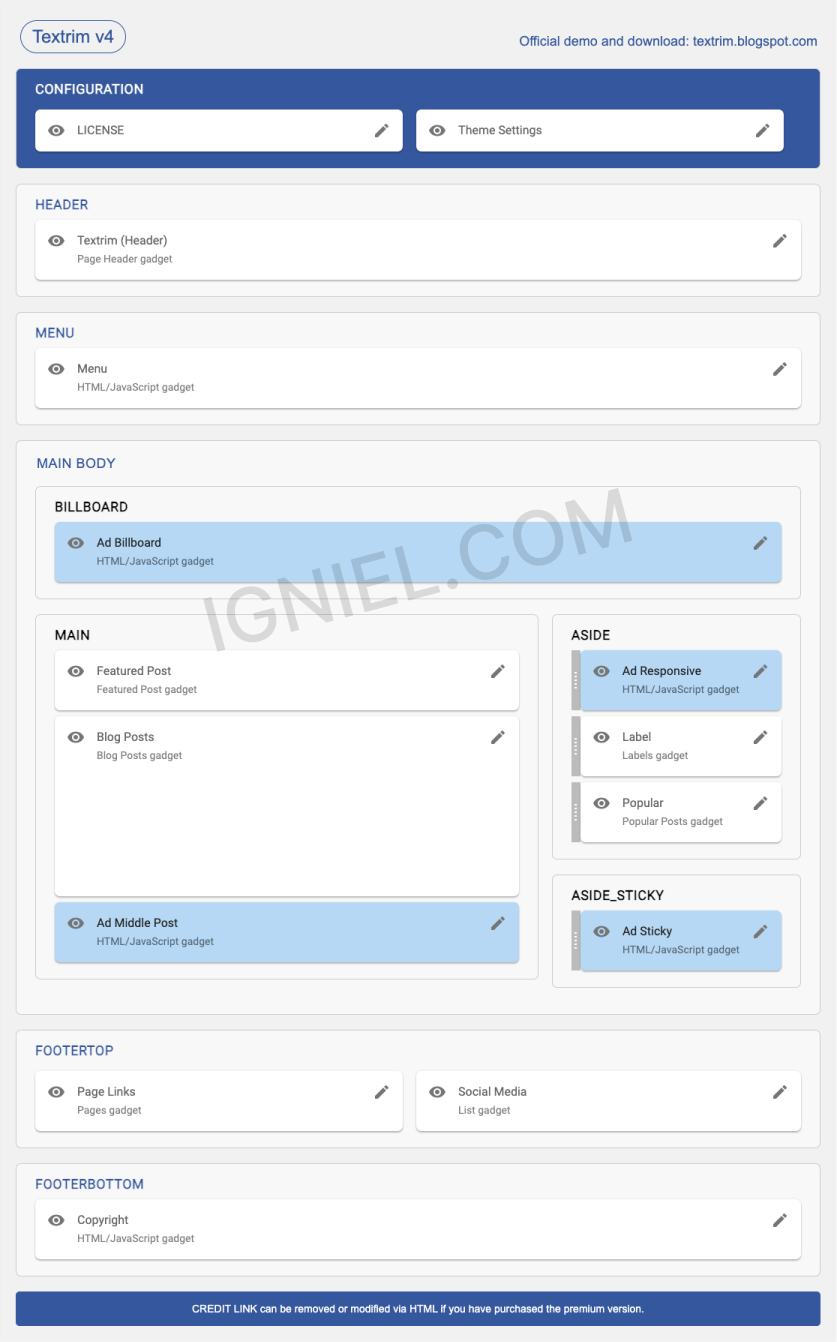 Layout (Tata Letak) Textrim