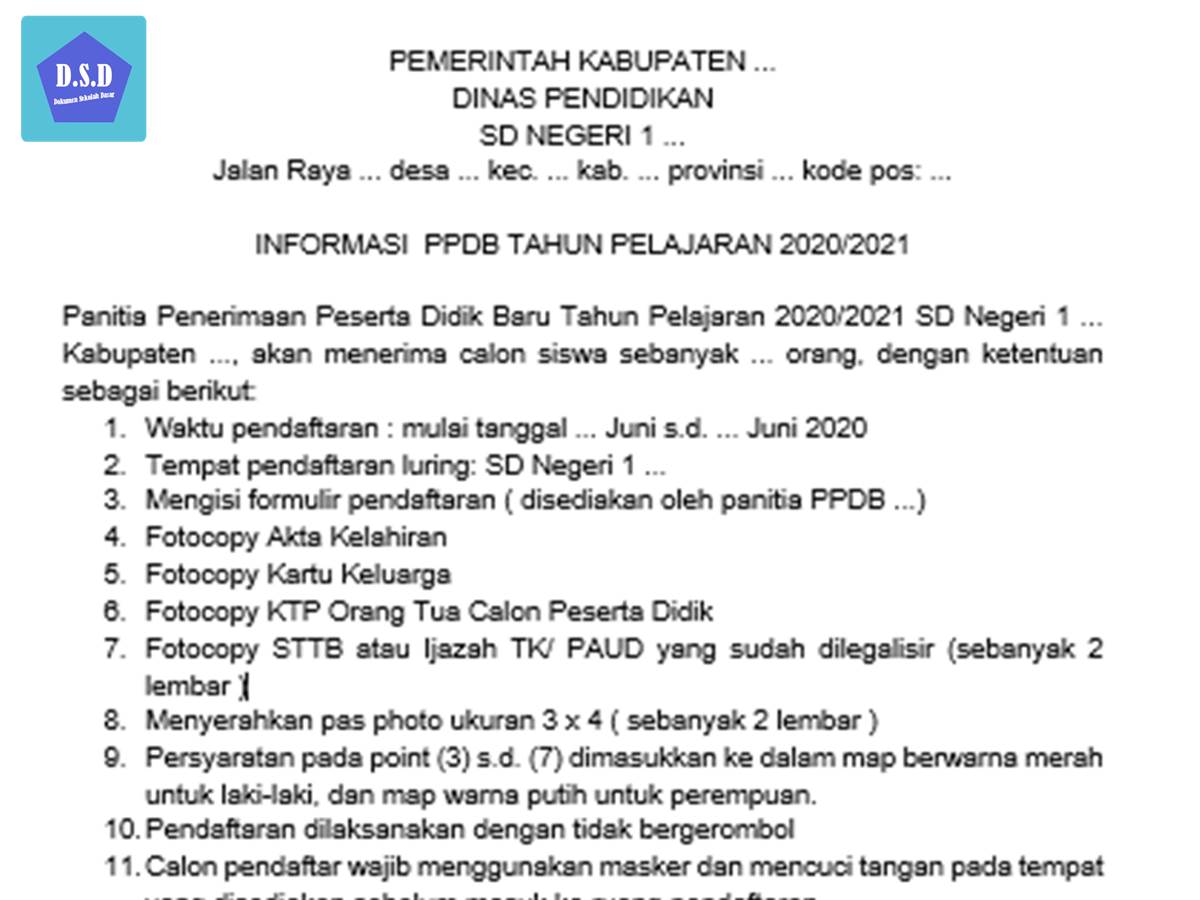 pengumuman ppdb