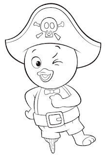 Backyardigans coloriage