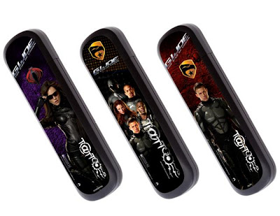 Dress up your USB Modem with these GI JOE skins from Globe Broadband Tattoo.