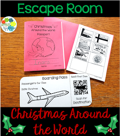 Christmas Around the World Escape Rooms | Apples to Applique