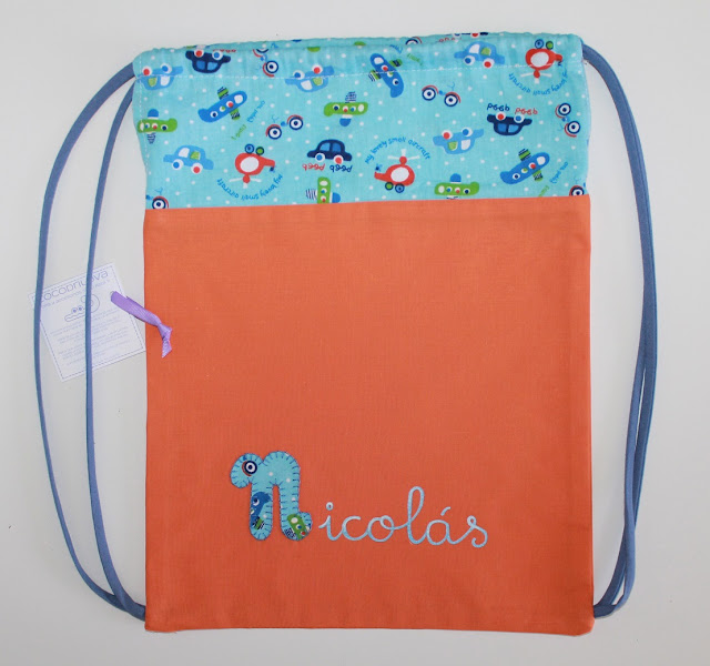 mochila colegio guardería