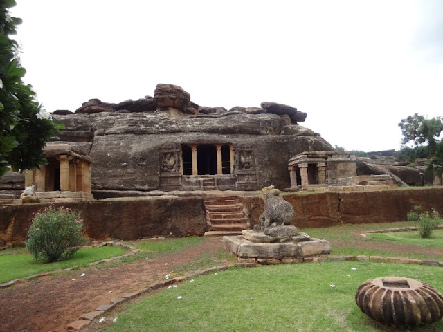 Places to see in Aihole - Ravanphadi cave temple