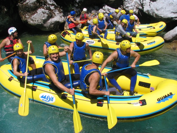 rafting slovenia