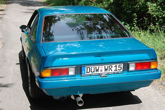 1970 Opel Manta GSI - rear view